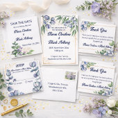 Wildflower Harmony Custom Wedding Servet