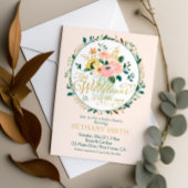 Een kleine uitnodiging tot het Baby shower van wil