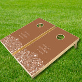 Assiettes En Carton Fleurs sauvages Boho Burnt Orange Mariage