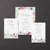 Faire-part de mariage fleuri du jardin boho fleur (Personnalisez la collection de ce créateur indépendant.)