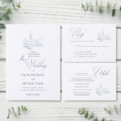 Carte D'accompagnement Winter Blue Enclosure Card Details (Personnalisez la collection de ce créateur indépendant.)