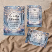 Invitation Flores d'hiver dans la partie d'engagement Pins gi (Personnalisez la collection de ce créateur indépendant. )