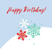 Serviette En Papier Dormir et cacao chaud Fête d'anniversaire d'hiver