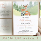 Le Baby shower des bois Laisser l'aventure commenc