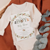 Serviette En Papier Le Baby shower des animaux des bois