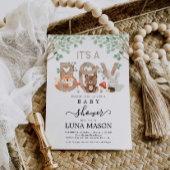 Serviette En Papier Baby shower neutre pour les femmes dans les bois