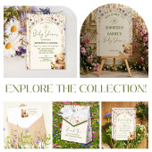 Assiettes En Carton Plaques de papier Baby shower à fleurs de l'ours e