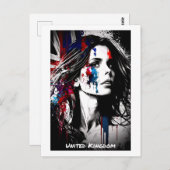 Collection World of Women de la carte postale du R (Devant / Derrière)