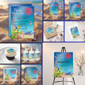 Invitation Épave sous le Baby shower marin