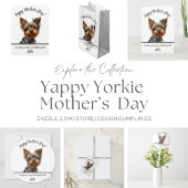Yappy Yorkie Moederdag Kaart