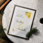 Serviette En Papier Rose jaune du Texas Mariage