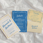 La Dolce Vita Lemon Bridal Shower Kaart