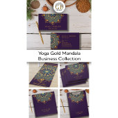 Porte-bloc Yoga Gold Mandala