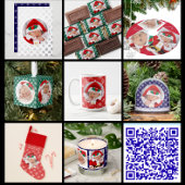 Papier Cadeau Père Noël Baby Pesonalize It Your Photo