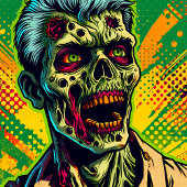 Décapsuleur Parti d'Halloween Zombie éffrayant