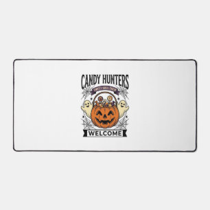 Collectionneur de bonbons Halloween Gravure vintag