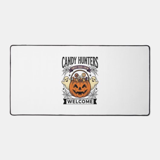 Collectionneur de bonbons Halloween Gravure vintag (Recto)