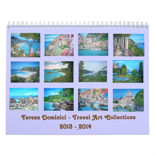 Collections d'art de voyage 2013-2014 Calendrier (Protection)