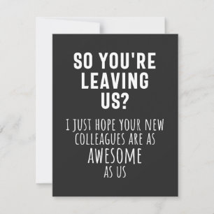 collega farewell, pensionering, medewerker, afsche bedankkaart