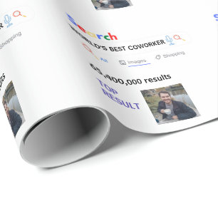 Collega FOTO Geschenken Baas Verpleegkundige Leraa Cadeaupapier