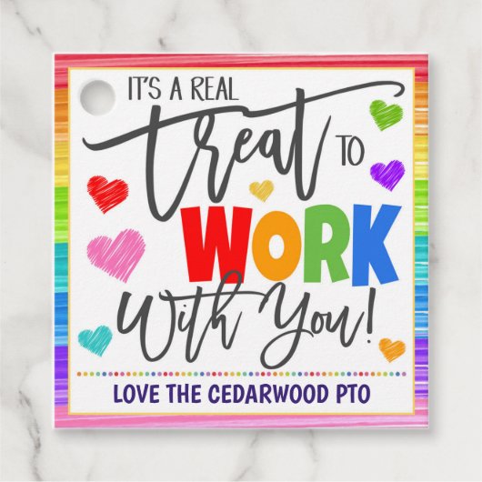 Collega Gift Label (Voorkant)