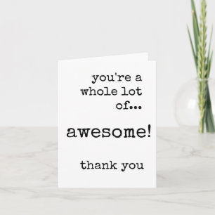 Collega waardering Kaart, je bent Geweldige Kaart