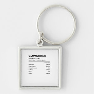 Collega's & collega's Grappige Voedingsfeiten Esse Sleutelhanger