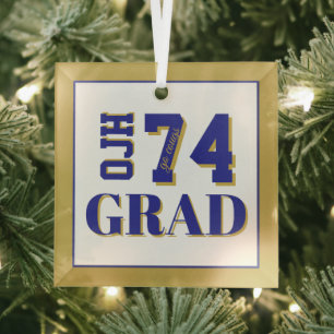 College Afstudeerder '26 Glas Ornament