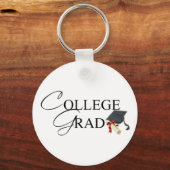 College Afstudeerder Sleutelhanger (Voorkant)