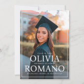 College Afstuderen Fotoaankondiging Kaart (Voorkant)