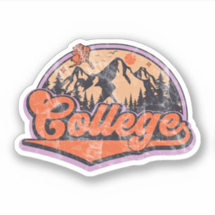 College, Alaska Sticker
