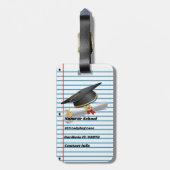 College Bound Bagagelabel (Achterkant verticaal)