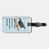 College Bound Bagagelabel (Achterkant horizontaal)