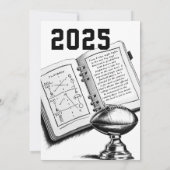 College Bound Football Player Afstuderen Kaart (Achterkant)