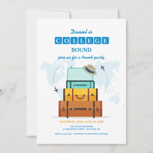 College Bound Male Kaart (Voorkant)