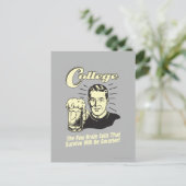 College: Brain Cells Survive Smarter Briefkaart (Staand voorkant)