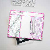 College briefpapier roze retro aanpassen