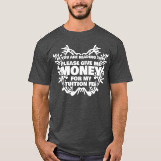 College collegegeld terug t-shirt