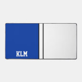 Collège Colors Royal Bleu & Blanc Monogramme (Recto)