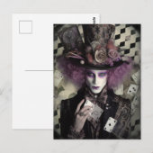 Collège de magie de tours de cartes fous (Devant / Derrière)