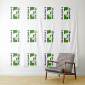 College Dorm Apartment Tapisserie (En situation (horizontale))