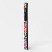 College Dynamic Art Urban Graffiti patroon Case-Mate iPhone Case (Achterkant/links)