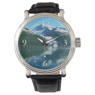 College Fjord I Beauful Alaska-fotografie Horloge
