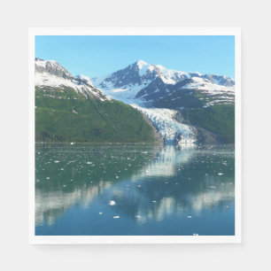 College Fjord I Beauful Alaska-fotografie Servetten