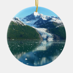 College Fjord I Mooie Alaska Fotografie Keramisch Ornament