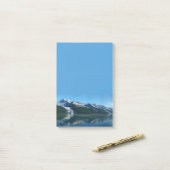 College Fjord II Beauful Alaska Fotografie Post-it® Notes (Op bureau)