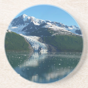 College Fjord II Beauful Alaska Fotografie Zandsteen Onderzetter