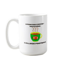 College Football Zaterdag koffie mok