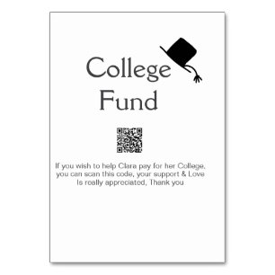 College fund scan QR details toevoegen afstuderen Kaart