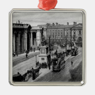 College Green, Dublin, c.1900 Metalen Ornament